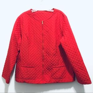Southern Lady Women’s Quilted Red Jacket